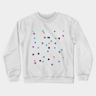 Party Confetti Pattern Crewneck Sweatshirt